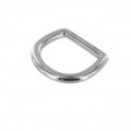 2011 1" Nickel Plate, D-Ring, Solid Brass
