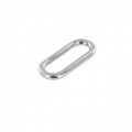 20122 1 1/2" Nickel Plate, Single Loop, Solid Brass