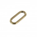 20122 1 1/4" Antique Brass, Single Loop, Solid Brass-LL