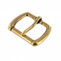 B1187 1 1/4" Antique Brass, Roller Buckle, Solid Brass-LL