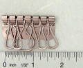 A666/4 1 7/8" Nickel Plate, Key Holder, Tempered Steel