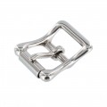 B6226 3/4" Nickel Plate, Roller Buckle, Solid Brass