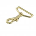 3001A 1 1/2" Natural Brass, Swivel Bolt Snap, Solid Brass-LL