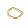 2011 1" Natural Brass, D-Ring, Solid Brass