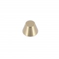 40311 14mm Light Gold Plated, Foot, Solid Brass. Requires back post B-1414
