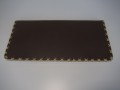Leather Passport Case Brown with Narural Trim