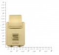 Z32312-10/MGS Brushed Brass, Combination Lock