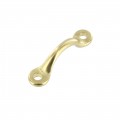 20229 Natural Brass, Handle Holder, Solid Brass