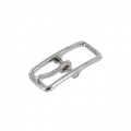 G1516 5/8" Nickel Plate, Center Bar Buckle, Solid Brass