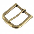 1035 1 1/2" Antique Brass, Heel Bar Buckle, Solid Brass-LL