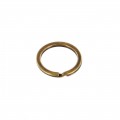 B2020 7/8" Antique Brass, Key Ring, Solid Iron
