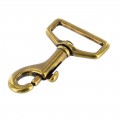 3001A 1 1/4" Antique Brass, Swivel Bolt Snap, Solid Brass-LL