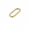 20122 1 1/2" Natural Brass, Single Loop, Solid Brass