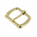 B1187 1 1/4" Solid Brass, Roller Buckle, Solid Brass