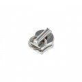 Riri Anello 12 Bata Zipper Pull, Nickel Plate NI, Fits Riri Metal 8 Zipper