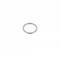 G0709 12mm Nickel Matte, O Ring, Solid Zinc