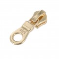 Riri KTA Zipper Pull, Brass Plate GC, Fits Riri Metal 8 Zipper