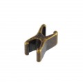 Bottom Stop, Riri Metal 8, Antique Brass Plate (AM)