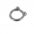 H06A Nickel Matte, Ring, Solid Brass
