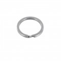 B2020 26mm Nickel Matte, Key Ring, Solid Iron