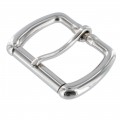 B1187 1 1/2" Nickel plate, Roller Buckle, Solid Brass