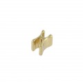 Bottom Stop, Riri Metal 4, Brass Plate (GC)