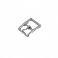 1097 1/2" Nickel Matte, Center Bar Buckle, Solid Brass
