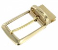 S1093 30mm Polished Brass, Heel Bar Reversable Buckle, Solid Brass