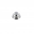 J35 1/2" Nickel Plate, Foot/Stud, Solid Brass