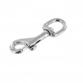 79 7/16" Nickel Plate, Swivel Bolt Snap, Solid Brass