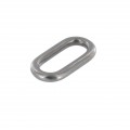 20122 1 1/2" Nickel Matte, Single Loop, Solid Brass