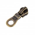 Riri KTA Zipper Pull, Antique Brass Plate AM, Fits Riri Metal 8 Zipper