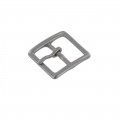 1097 3/4" Nickel Matte, Center bar Buckle, Solid Brass