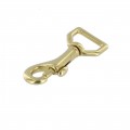 3001A 5/8" Natural Brass, Swivel Bolt Snap, Solid Brass