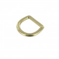 2011 3/4" Natural Brass, D-Ring, Solid Brass-LL