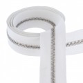 Metal 4 Riri Zipper, Continuous Chain, Cotton Dyeable, Nickel Teeth (NI)