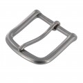 1035 1 1/2" Nickel Matte, Heel Bar Buckle, Solid Brass