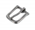 1035 5/8" Nickel Matte, Heel Bar Buckle, Solid Brass