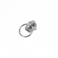 Riri Anello 13 Zipper Pull, Nickel Plate NI, Fits Riri Metal 4 Zipper
