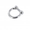 H06A Nickel Plate, Ring, Solid Brass