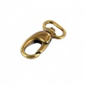 B6450 5/8" Antique Brass, Swivel Lever Snap, Solid Zinc