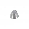 40311 14mm Nickel Plate, Foot, Solid Brass ***Requires the back post B-1414, sold separately***