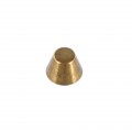40311 14mm Antique Brass, Foot, Solid Brass-LL ***Requires the back post B-1414, sold separately***