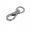 251 7/16" Nickel Matte, Swivel Lever Snap, Solid Brass