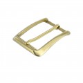 10125 30mm Polished Brass, Heel Bar Buckle, Solid Brass