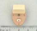 M38663-10/MGS Brushed Brass, Key Lock