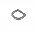 2011 3/4" Nickel Matte, D Ring, Solid brass