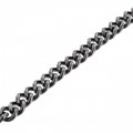C4484 2.5 x 7mm Gun Metal Brushed, Chain, Solid Brass