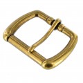 B1187 1 1/2" Antique Brass, Roller Buckle, Solid Brass-LL