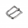 1035 1" Nickel Matte, Heel Bar Buckle, Solid Brass